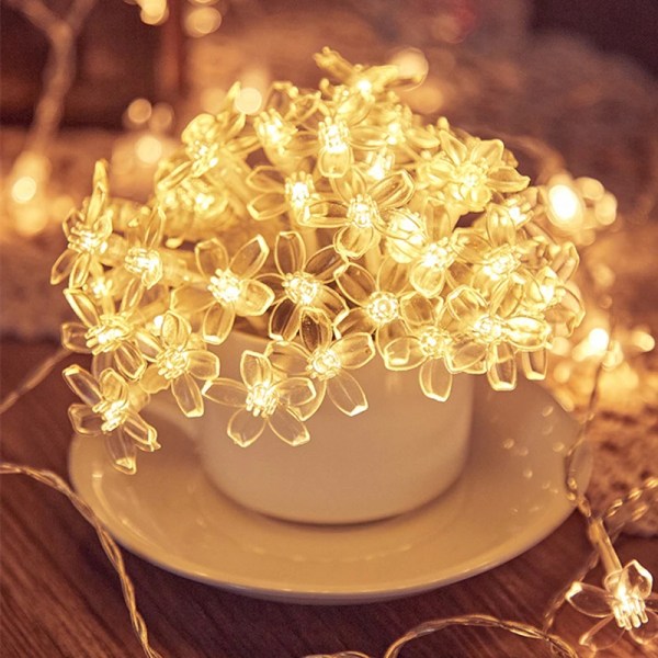 Uusi Vuosi 2024 Luovat Pajunoksavalonauhat 20 LEDiä Joulukoriste Kotiin Noel Kerst Xmas Koristelu Navidad 2023 F268-Warm 20LED