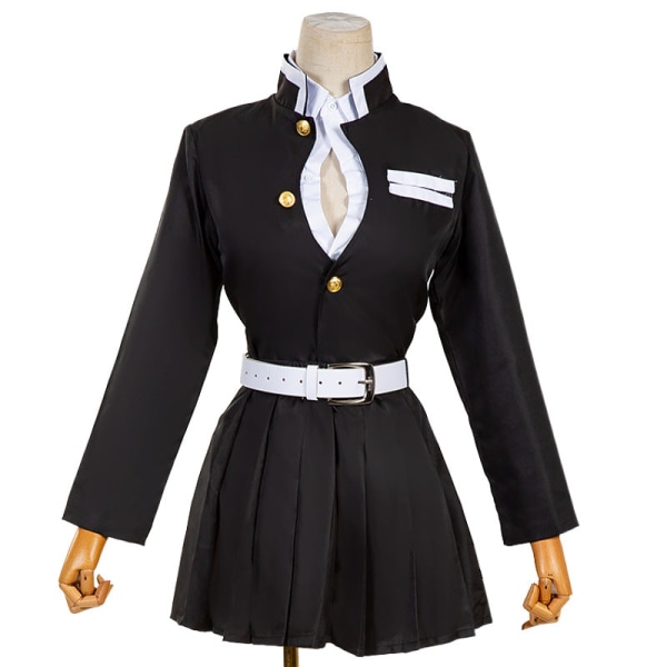 Demon Slayer Kimetsu No Yaiba Cosplay Kostumer Kanroji Mitsuri Voksen Barn Halloween Kostume Paryk Sæt style1 5T-110