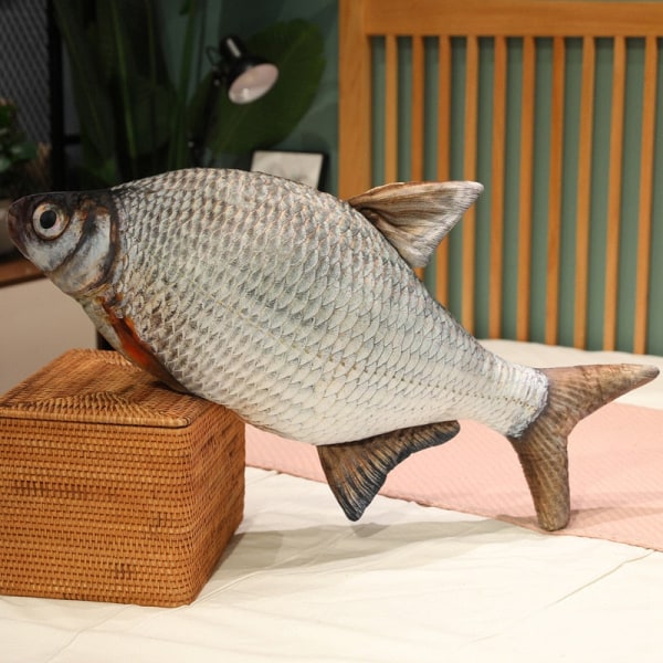 30 cm 3D Simulation Guldfisk Plyslegetøj Udstoppede Bløde Dyr Karpe Plys Pude Kreativ Sofapude Pude Gave Børnelegetøj 2
