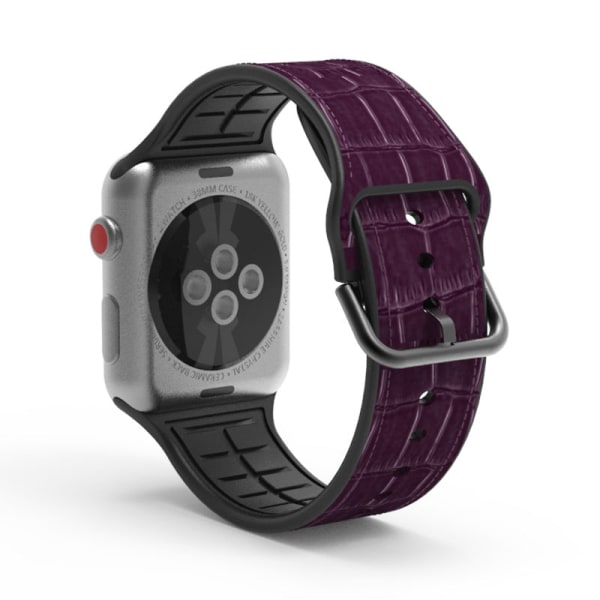Läderarmband för Apple Watch och Apple Watch square buckle 38/40mm