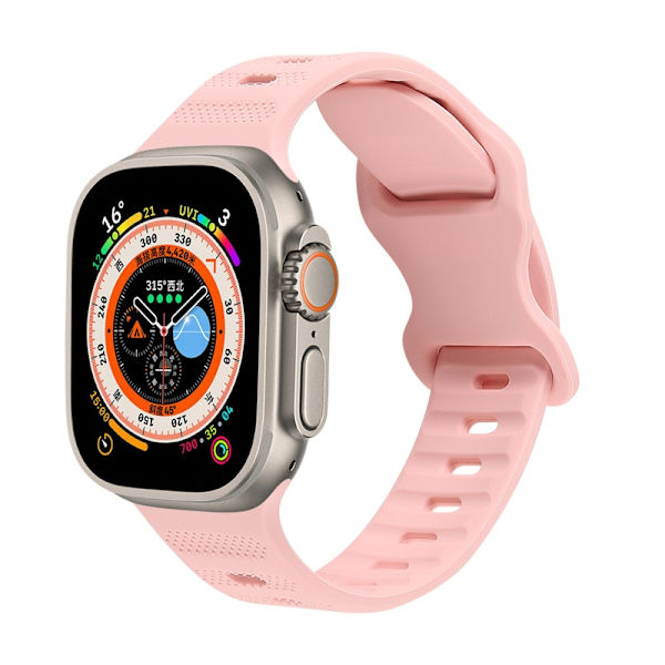 Klockarmband för Apple Watch iWatch 42-49mm Rosa