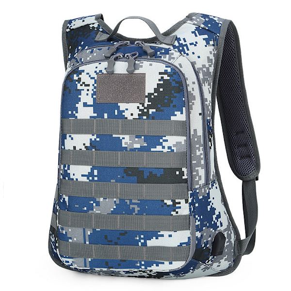 Stor utomhusryggsäck i nylon för sport och utomhusaktiviteter Sea Army Colorful