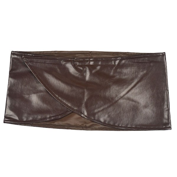 Het Anime Attack on Titan Cosplay Shingeki no Kyojin Jacka Recon Corps Läderkjol Krokpistolbälten Hängslen Ackerman Kostym Leather Apron M