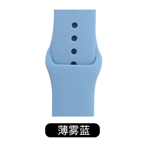 Klockarmband för Apple Watch iWatch 38/40/41/42 S10 SM Standard Mist Blue