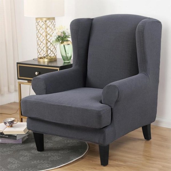 Vattentätt Sluttande Armstöd Ryggstöd Stolskydd Elastisk Fåtölj Öronlappsfåtölj Vinge Soffa Ryggstöd Stolskydd Stretch Skydd Color 13