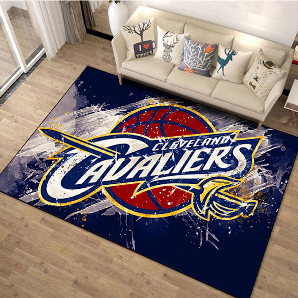 Basketballteppe Stue Sofa Salongbord Pute Soverom Nattbord Teppe Rom Dekorativt Teppe NBA-04 50*80cm