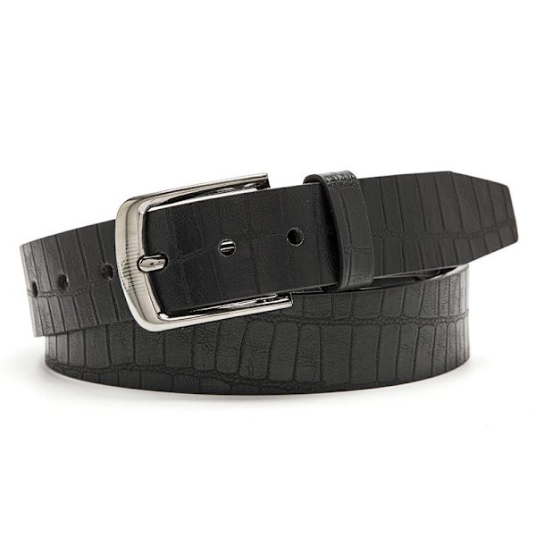 Bälte Herr Mode Casual Dekoration Jeans Rem Utomhus Legering Spänne Brett Bälte Herr 9001-coffee Length 120 width 3.8