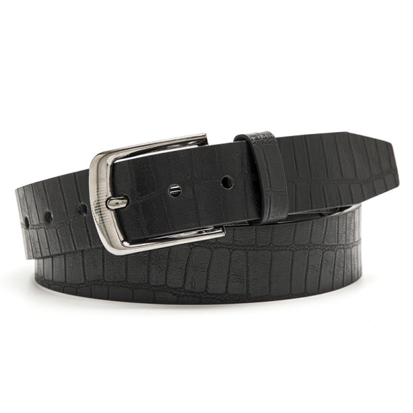 Bälte Herr Mode Casual Dekoration Jeans Rem Utomhus Legering Spänne Brett Bälte Herr 9004-coffee Length 120 width 3.8