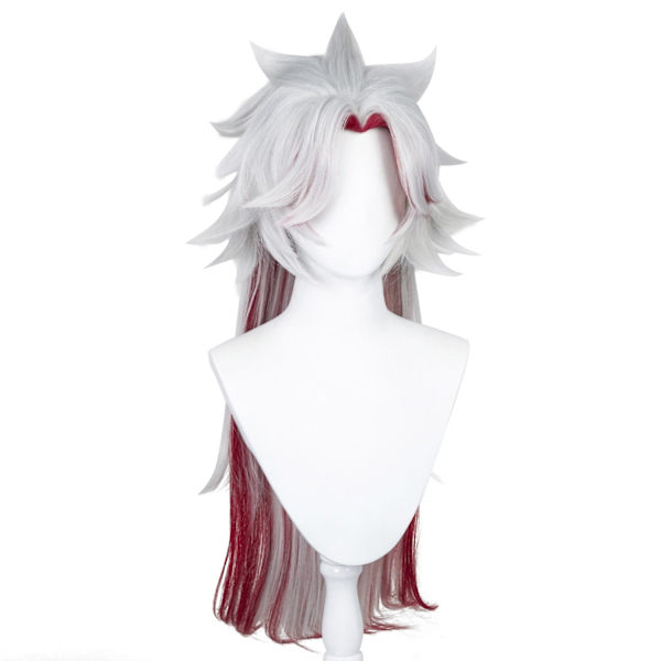 Genshin Impact Arataki Itto Cosplay Peruk Rekvisita Tillbehör Värmebeständigt Hår Förstylad Anime Peruk Arataki Itto Horn arataki itto No Pre Styled
