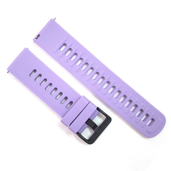 Klockarmband för Xiaomi Huami Amazfit Smart Watch Silikonarmband till Amazfit Bip GTR 47 mm 42 mm GTS 2 2e Stratos armband Light purple For Amazfit GTR 2