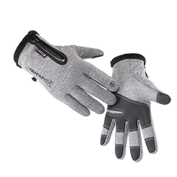 Vinterhandsker Vandtætte Termiske Touch Screen Vindtætte Varme Handsker Koldt Vejr Løb Sport Vandring Ski Handsker 5 XL
