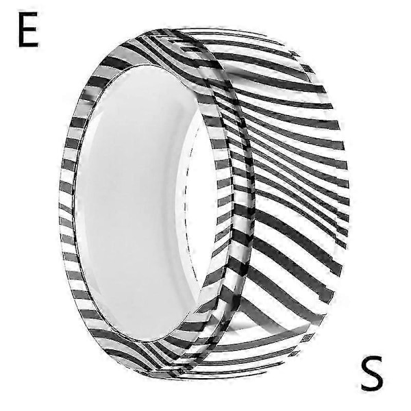 Ringbeskyttelseshylse Ringinnpakning for Oura Ring Gen3 Trykt Silikondeksel Boris Zebra print S