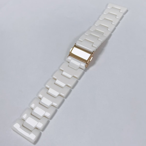 Klockarmband för Apple Watch iWatch för S10-42mm 38/40/41mm Beige