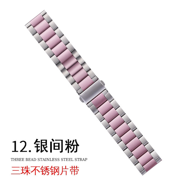 Klockarmband för Apple Watch iWatch för 1-9 generationen SE 38-40-41mm s10: 42mm Silverpulver