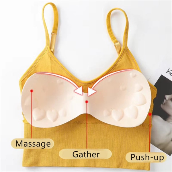 Jooga Rintaliivit Kauneus urheiluliivit tytöille seksikkäät alusvaatteet Upgrade green One Size