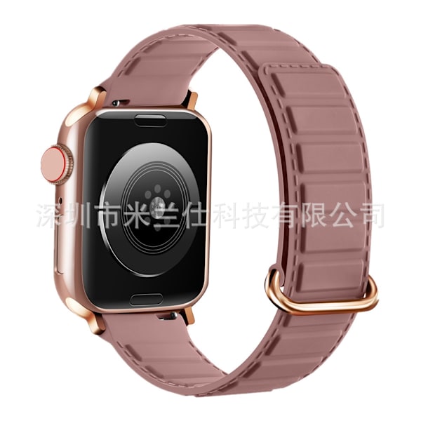 Klockarmband för Apple Watch iWatch 38/40/41/42mm-S10 Rouge
