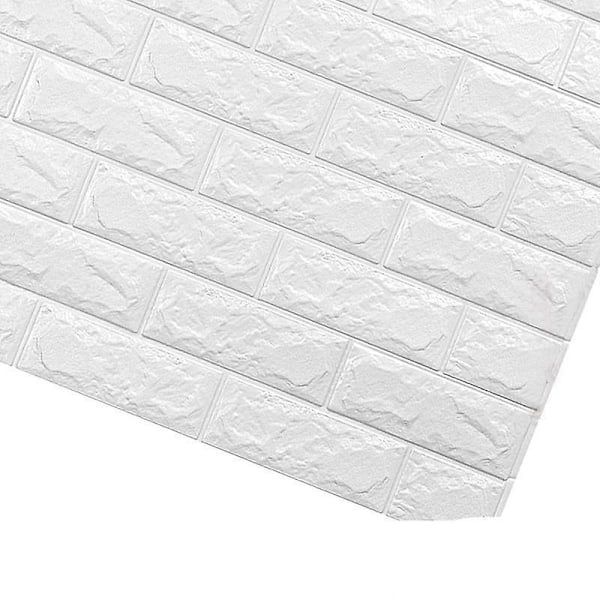 Vattentät, 3D Tegelstil Tapet 70x77cm eller 70x70cm / C04-Tegel 70x77cm or 70x70cm / C04-Brick