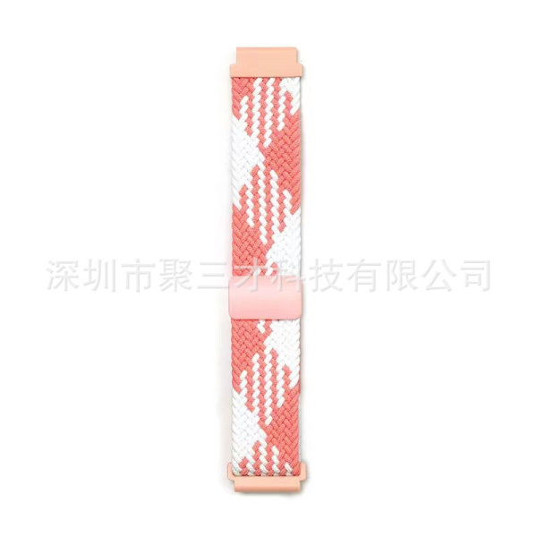 Urrem til Apple Watch iWatch til 38/40/41MM pink og hvid magnetisk elastisk model