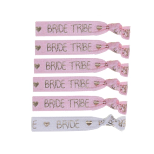 Kombinert Salg Team Bride Utdrikningslag Armbånd Bride To Be Dekor Mariage Tilbehør Hønefest Bryllupsutstyr Dekor DB-41-combination1-2