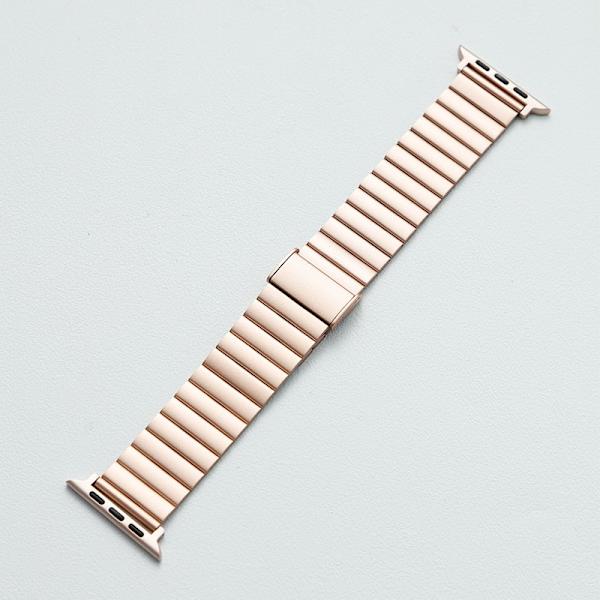 Klockarmband för Apple Watch iWatch 42/44/45/49mm Roséguldfärg