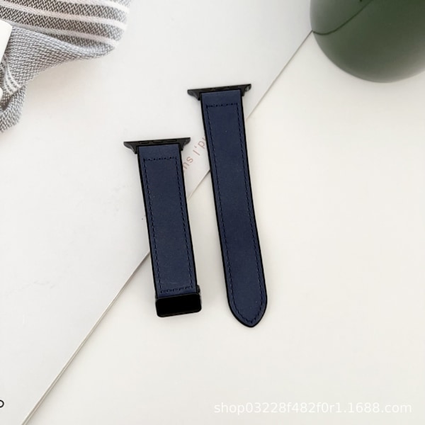 Klockarmband för Apple Watch iWatch 38/40/41mm Mörkblå