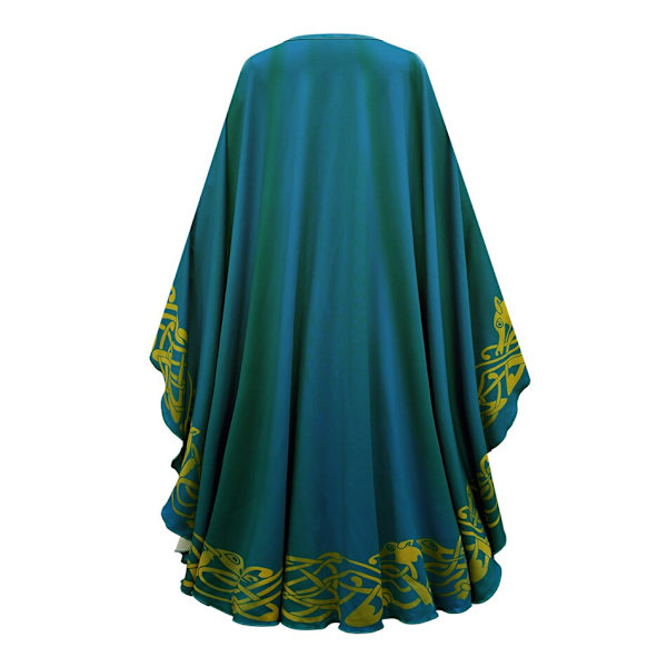 Disney Film Brave Merida Kostyme for Jenter Halloween Prinsessekjole Barn Karneval Fantasia Barn Julebord Cosplay Kostyme 2-3T (100) Dress and cloak