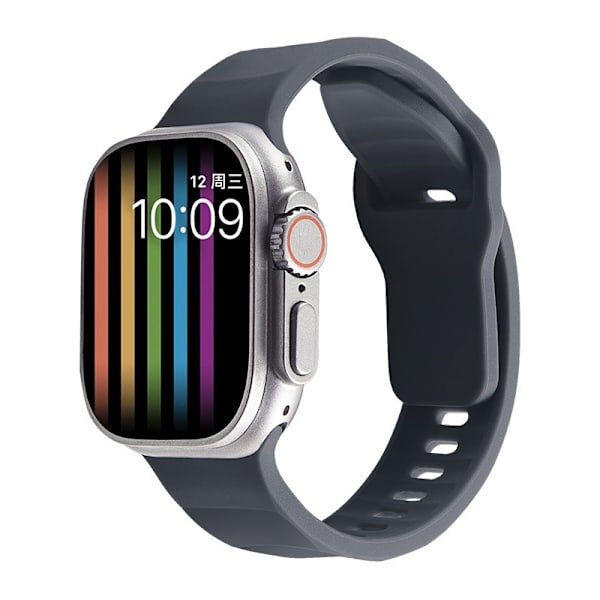 Klockarmband för Apple Watch iWatch 38-41 S10/42mm Svart Box Stjärngrå