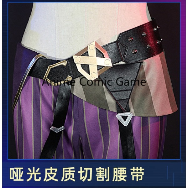 Anime Game LOL Arcane Cosplay Costume Crit Loli Jinx Cosplay Loose Cannon Cosplay Outfit Skor Peruk Sexig Dam Carnival Costume full sets XS