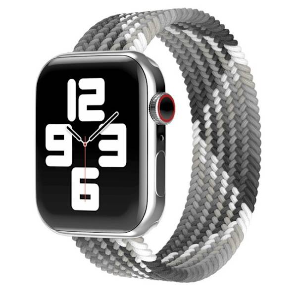 Klockarmband för Apple Watch iWatch 38/40/41mm L 155mm Svart
