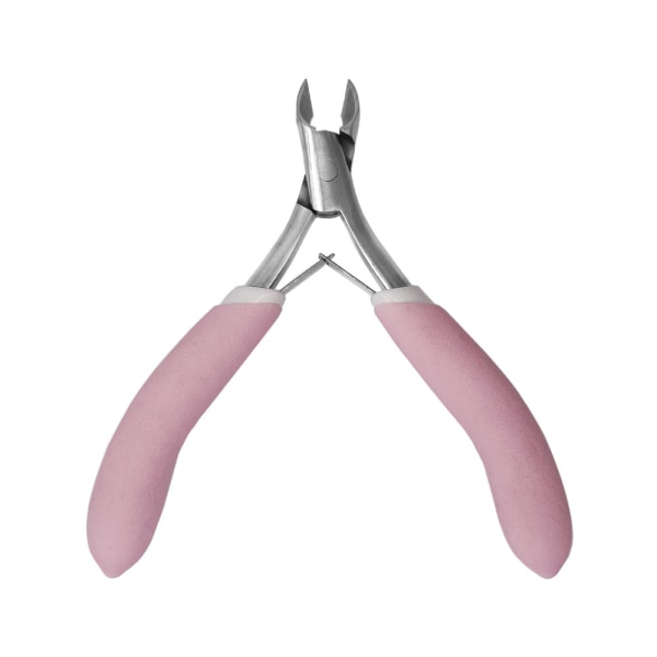 Manicure Instrument Neglebåndsnipper Negleklippere Neglesaks Rustfrit Stål Bøjet Næse Tang Professionel Manicure Orange 9cm*8cm