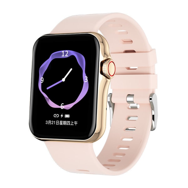 Smart Watch Heart Rate Bluetooth Calling med NFC Smart Armband Sports Watch One Piece Gold