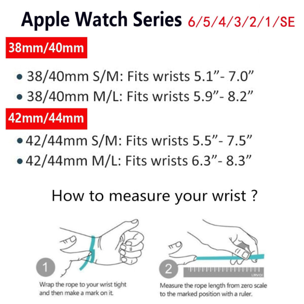 Silikonrem för Apple Watch band 44mm 40mm 38mm 42mm Andningsbart handled Sportbältesarmband iWatch serie 5 4 3 2 SE 6 klockband Antique white black 38MM or 40MM-M L