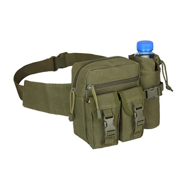 Rese-fickväska Utomhus Sport Polyamider och Nylon Messenger-väskor Army Green Standard size
