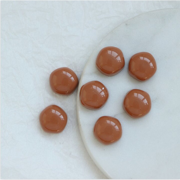 10 KPL Pyöreitä jääkaappimagneetteja 15mm Pieniä jääkaappitarroja I Väri Magneetti Jääkaappimatto Matkamuisto Lahja Kodin Sisustus 10 PCS White