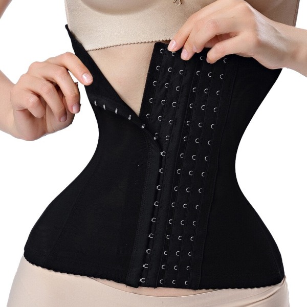 Korsett Body Shaper Waist trainer Shaperwear Bustiers Korsetter Bantningsbälte Underbyst Modelleringsrem Burlesque Gaine Ventre faja 811 beige XXXL