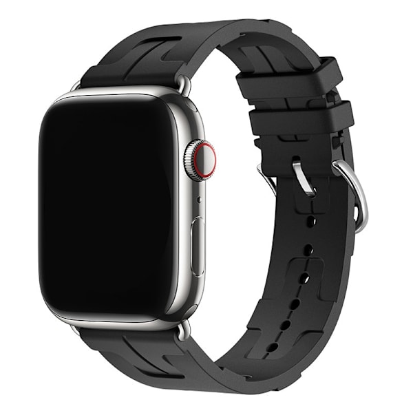 Urrem til Apple Watch iWatch 42/44/45/49mm ørekobling Sort