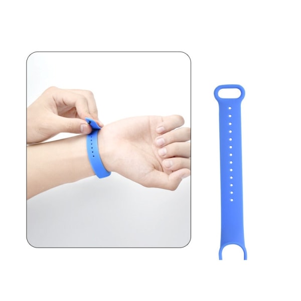 Rem til Xiaomi Mi Band 6 5 4 3 Sportsarmbånd Silikone Armbånd Mi Band 3 4 Band5 udskiftningsremme Til mi band 6 urrem A35 For mi band 3