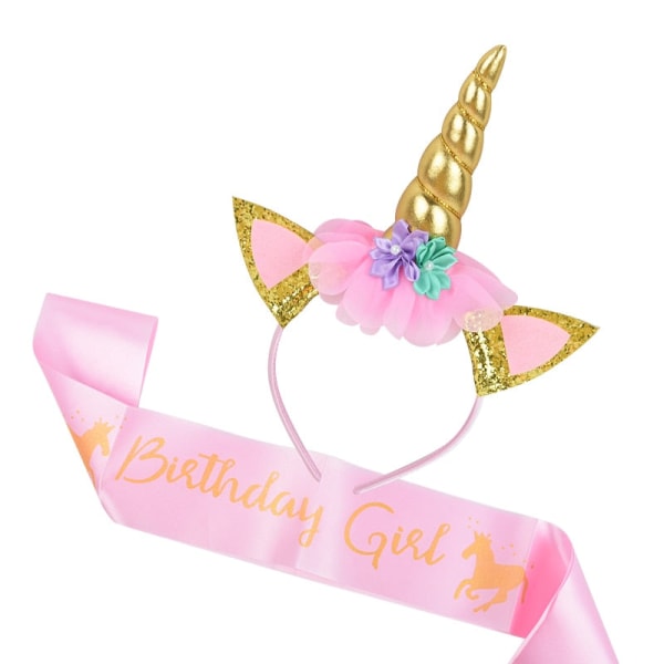 Regnbue Enhjørning Bursdagsfest Dekorasjon Engangsservise Sett Enhjørning Ballong Jente Baby Shower Barn Bursdagsfest Utstyr 1pc unicorn1