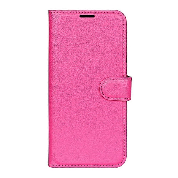 För HMD Skyline Fodral Litchi Textur Stötsäkert Läder Plånbok Telefonfodral - Blå Rose