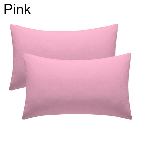 50x70cm 2 stk. Mykt ensfarget putetrekk putevar hjem sofa stol dekor hjemmedekorasjon Teal