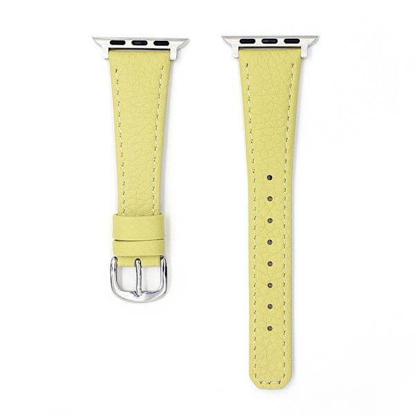 Urrem til Apple Watch iWatch 38/40/41 s10-42mm Kyllingegul