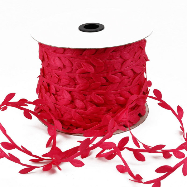 10 meter silke bladformet kunstig blomst grønne blader for hjem bryllupsdekorasjon DIY krans scrapbooking håndverk falsk blomst Silver