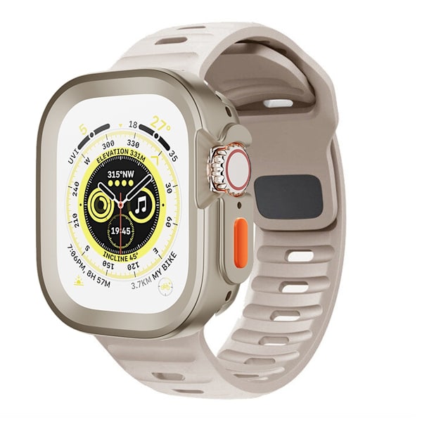 Kellon ranneke Apple Watch iWatch S10-42mm Tähtiloiste + Tähtiloiste Kotelo