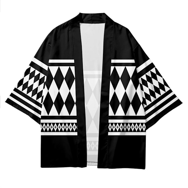 Anime Tokyo Avengers Cosplay T-paita Draken Manji Gang -viitta kesään Haori Kimono Tee Miesten lyhythihainen 01 S