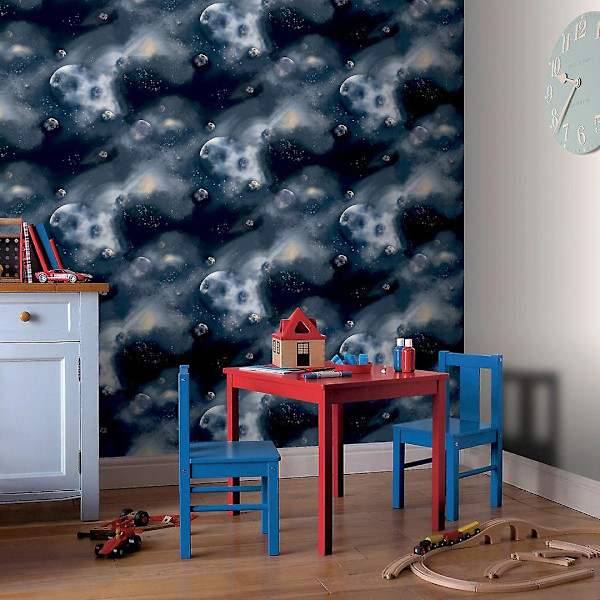 Arthouse Out Of This World Navy Tapet