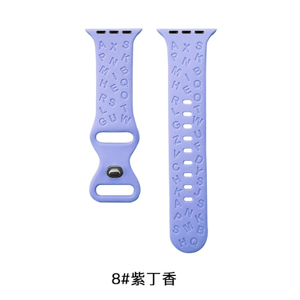 Klockarmband för Apple Watch iWatch 42/44/45/49mm Lila