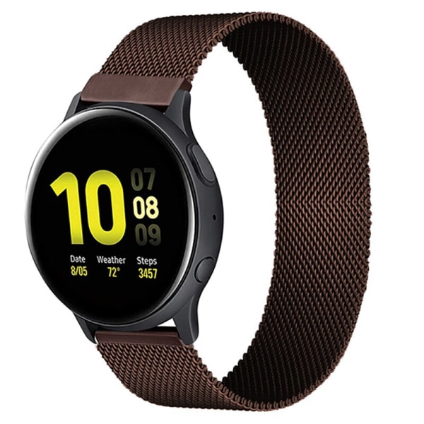 20 mm 22 mm magnetisk rem til Samsung Active 2 40/44 mm Gear S3 armbånd Huawei GT/GT2/2e Galaxy watch 3/4 Classic 45/42 mm rem coffee 20mm watchbands