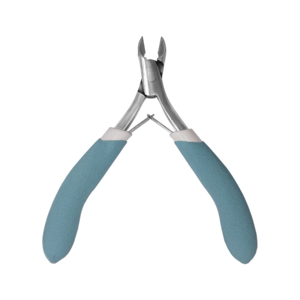 Manicure Instrument Neglebåndsnipper Negleklippere Neglesaks Rustfrit Stål Bøjet Næse Tang Professionel Manicure Orange 9cm*8cm