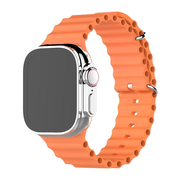 Kellon ranneke Apple Watch iWatch 42/44/45/46/49mm Oranssi