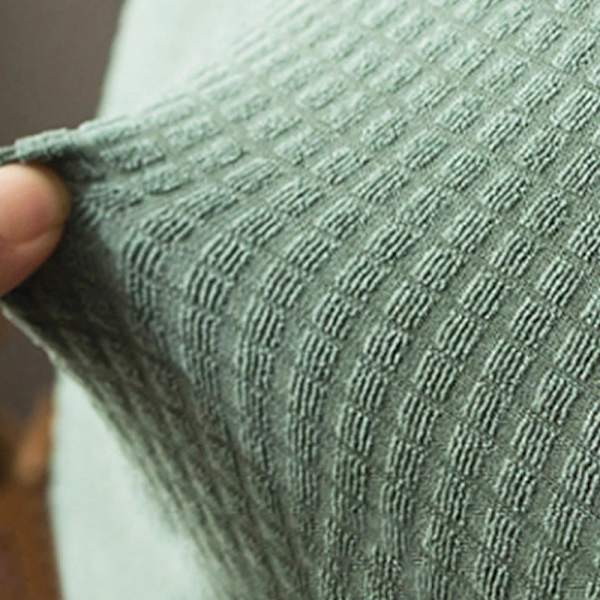 Vanntett sovesofa trekk jacquard ensfarget spandex stue stretch altomfattende sofaputetrekk uten armlener 6251-7 150-210cm